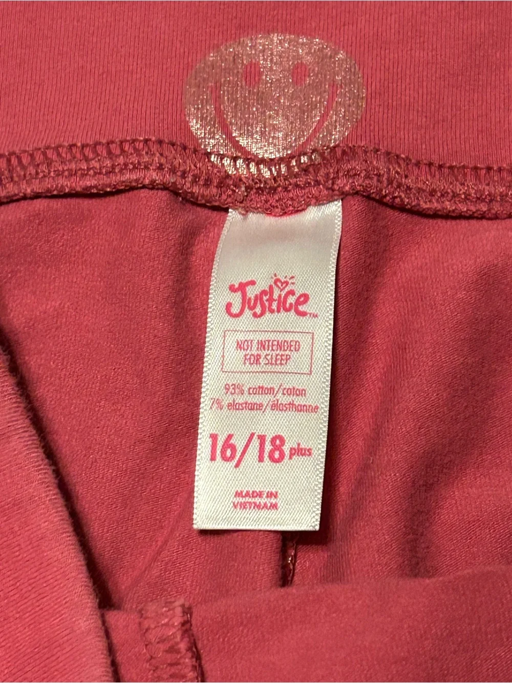 Justice bright pink